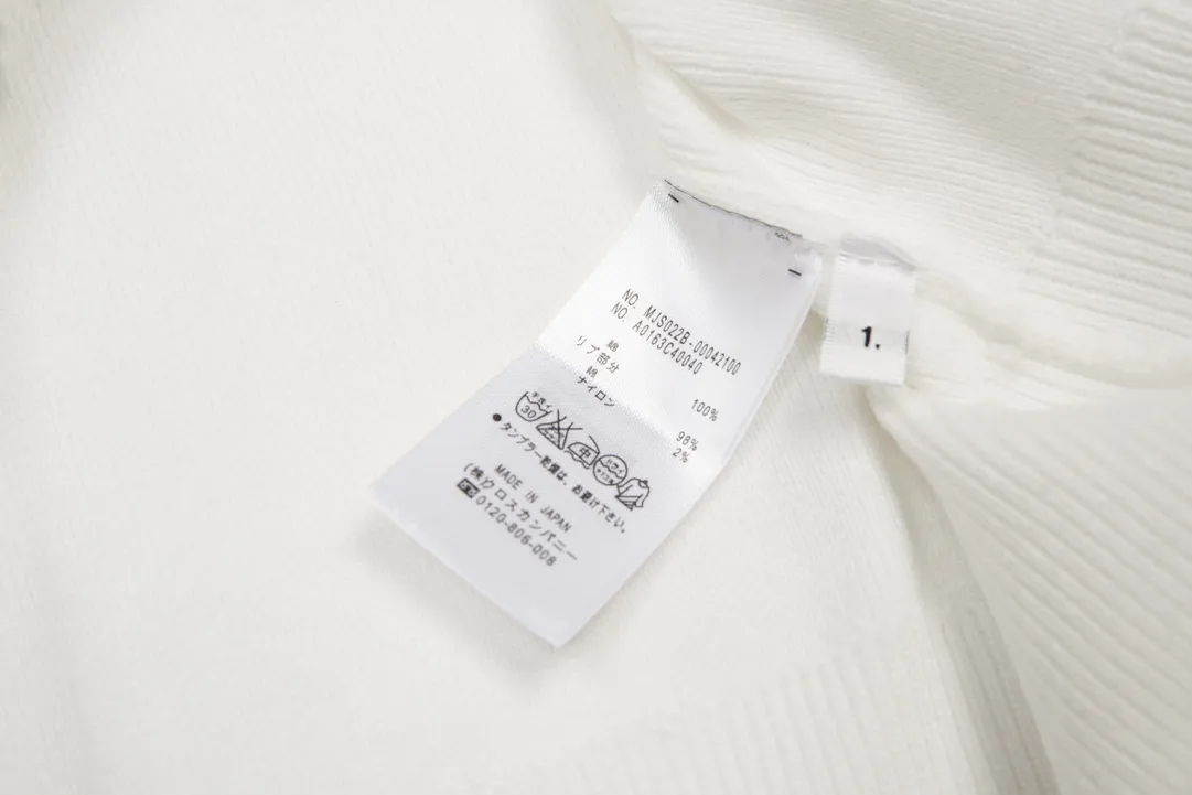 Thom Browne ➡️ POLO ， Retro Same Style Polo Versatile : White Size：M-2Xl